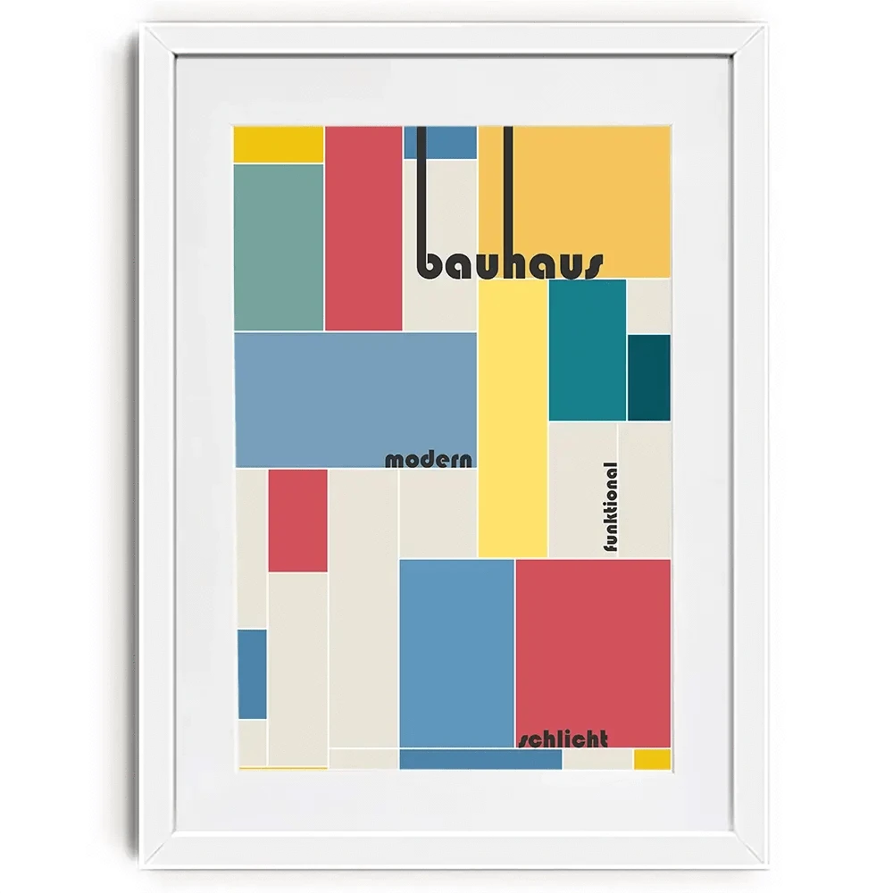 Bauhaus 6 Framed Art Print Bauhaus 6 Framed Art Print wall art product Art Print Shop