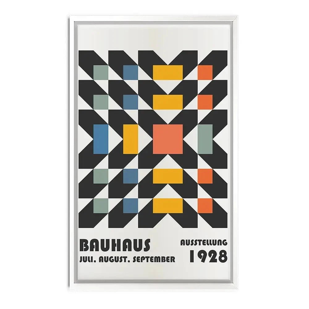 Bauhaus 9 Canvas Print Bauhaus 9 Canvas Print wall art product Art Print Shop
