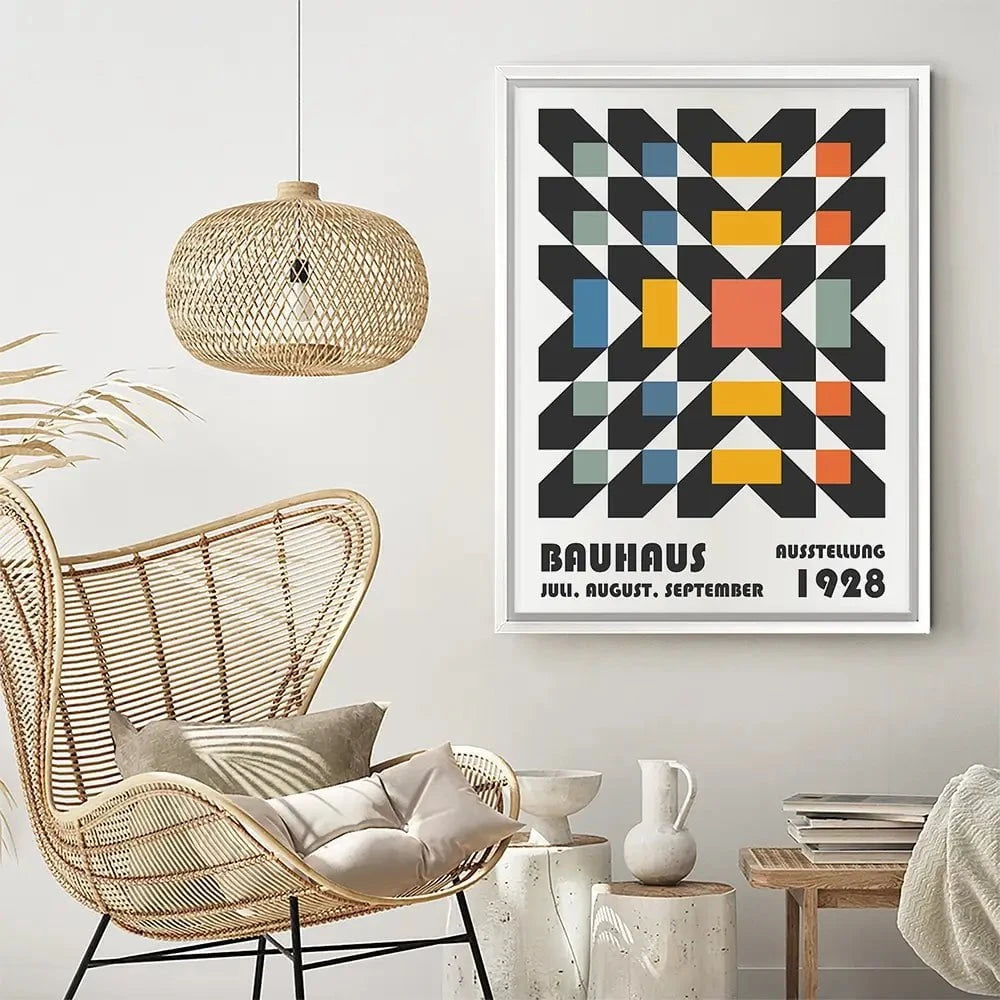 Bauhaus 9 Canvas Print Bauhaus 9 Canvas Print wall art product Art Print Shop