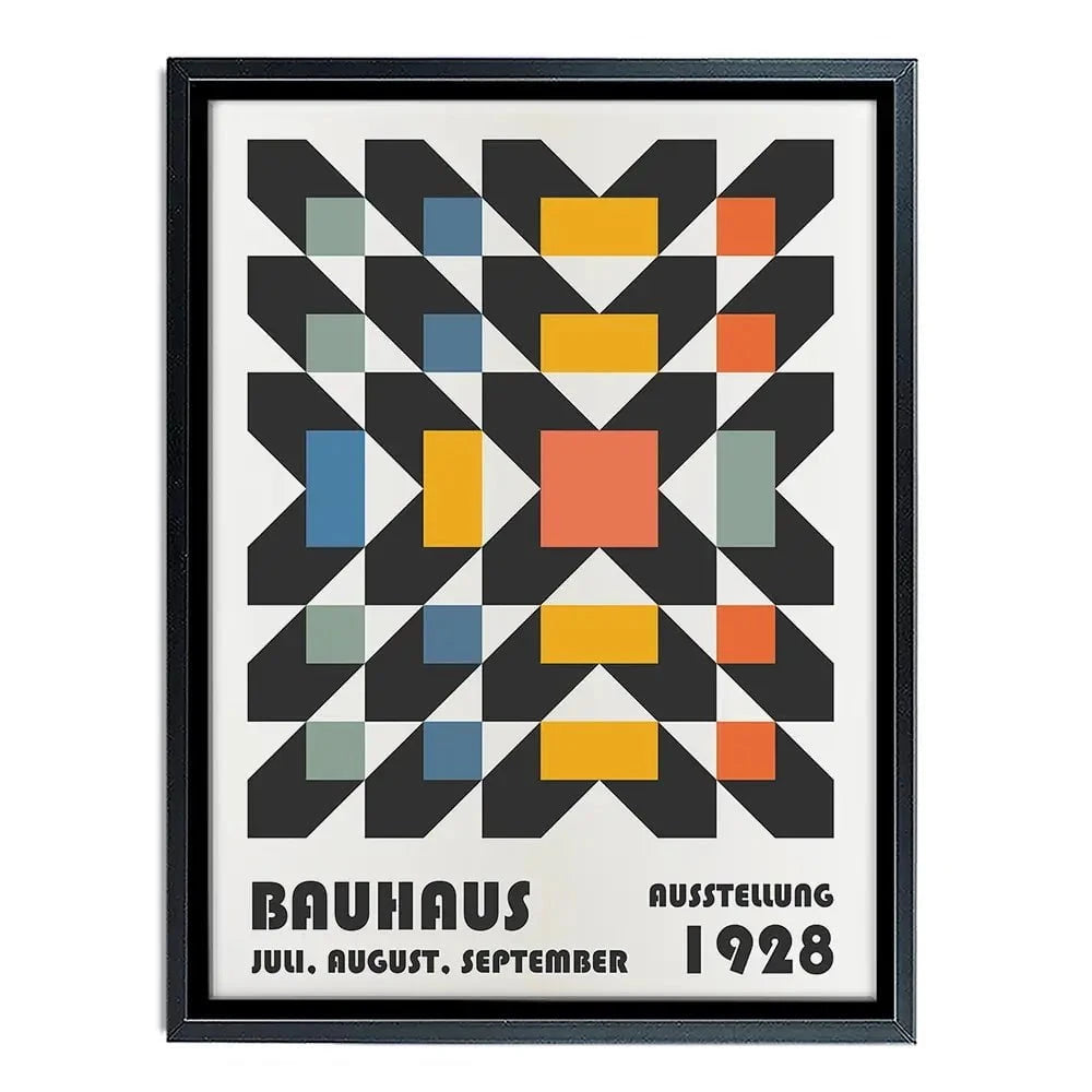 Bauhaus 9 Canvas Print Bauhaus 9 Canvas Print wall art product Art Print Shop
