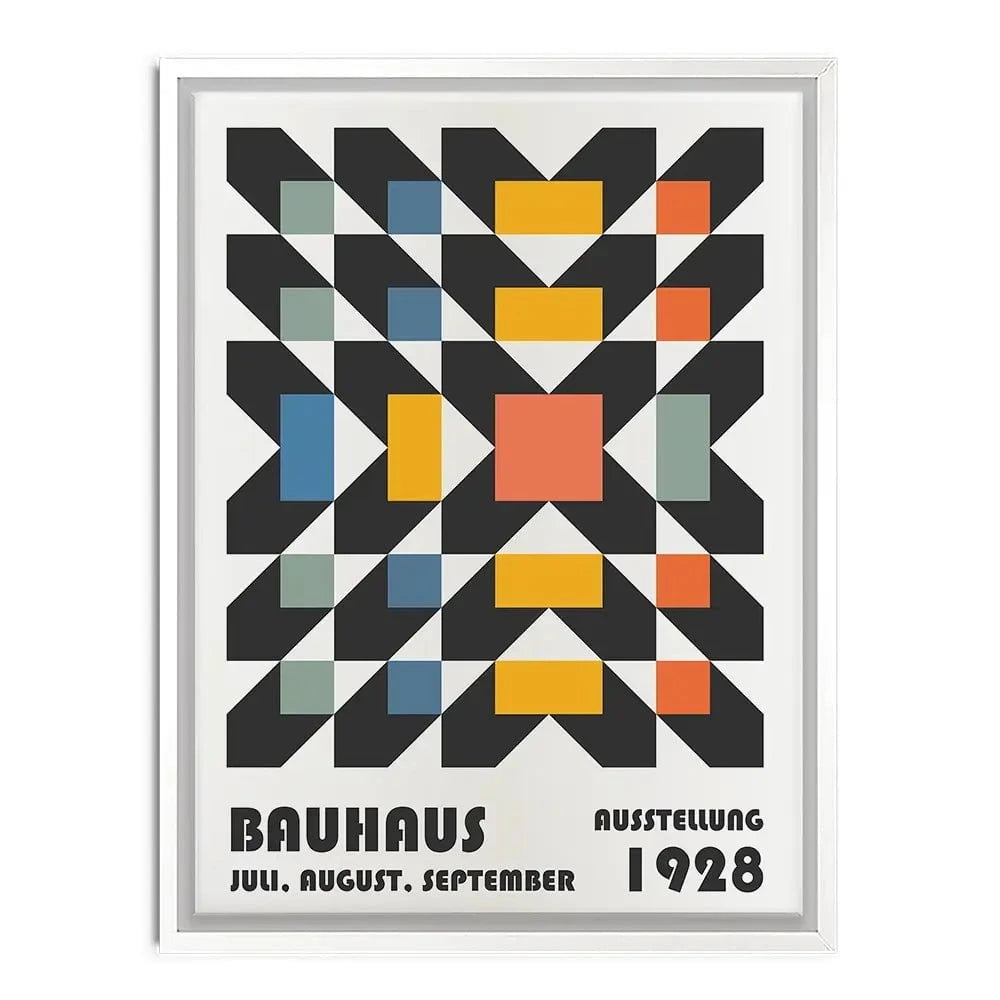 Bauhaus 9 Canvas Print Bauhaus 9 Canvas Print wall art product Art Print Shop