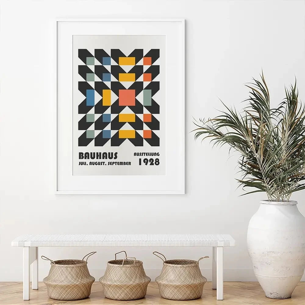 Bauhaus 9 Framed Art Print Bauhaus 9 Framed Art Print wall art product Art Print Shop