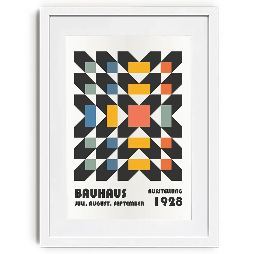 Bauhaus 9 Framed Art Print Bauhaus 9 Framed Art Print wall art product Art Print Shop