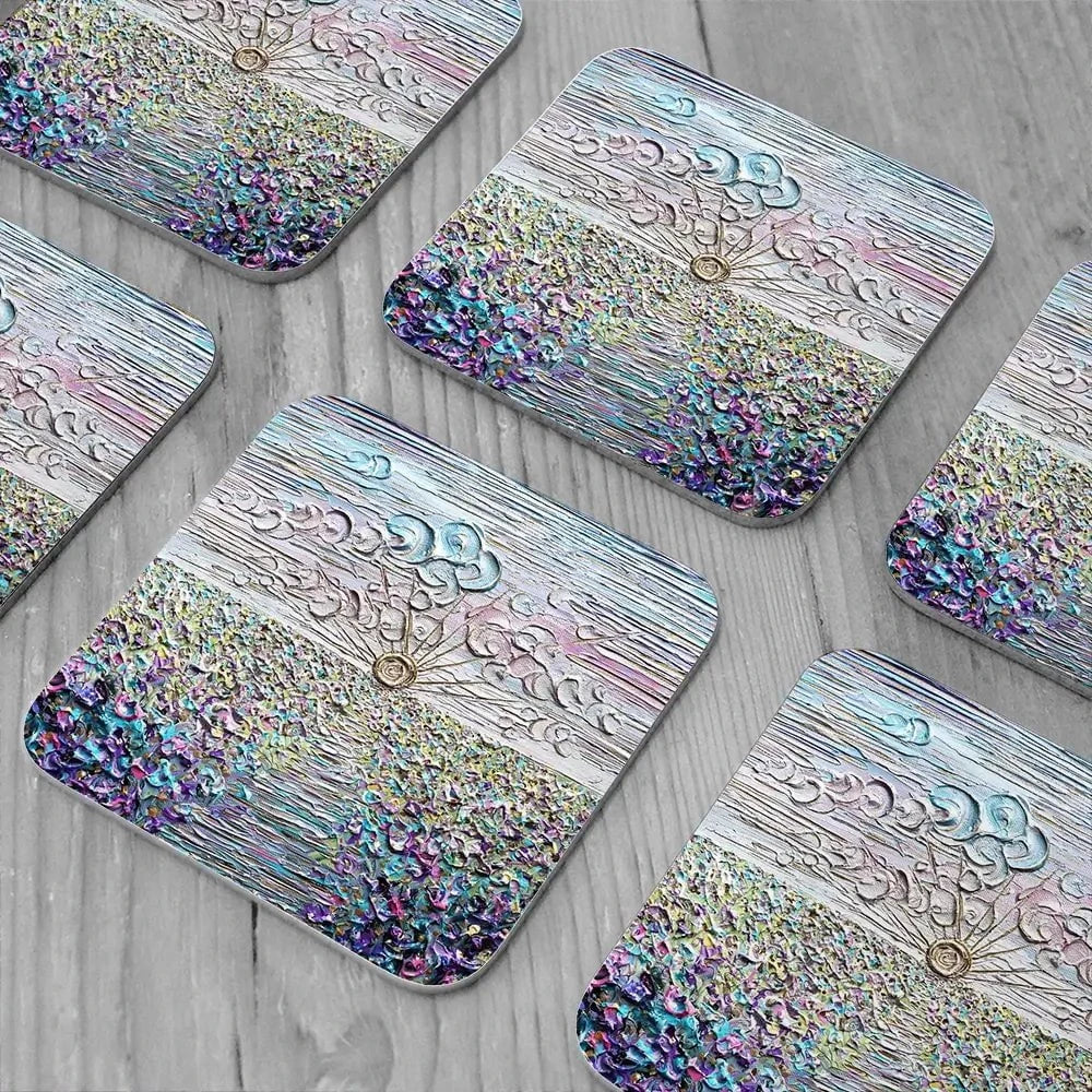 Be The Sunshine Coaster Set Be The Sunshine Coaster Set wall art product Nada Khatib