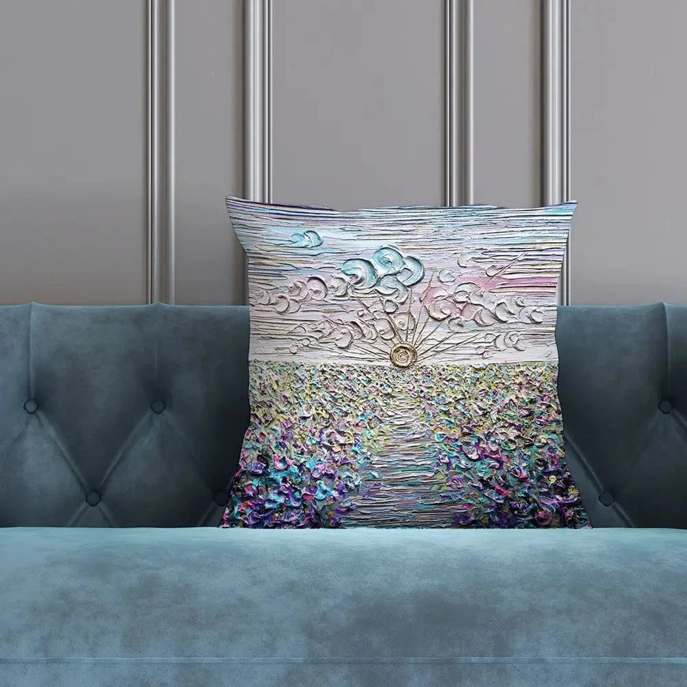 Be The Sunshine Cushion Be The Sunshine Cushion wall art product Nada Khatib