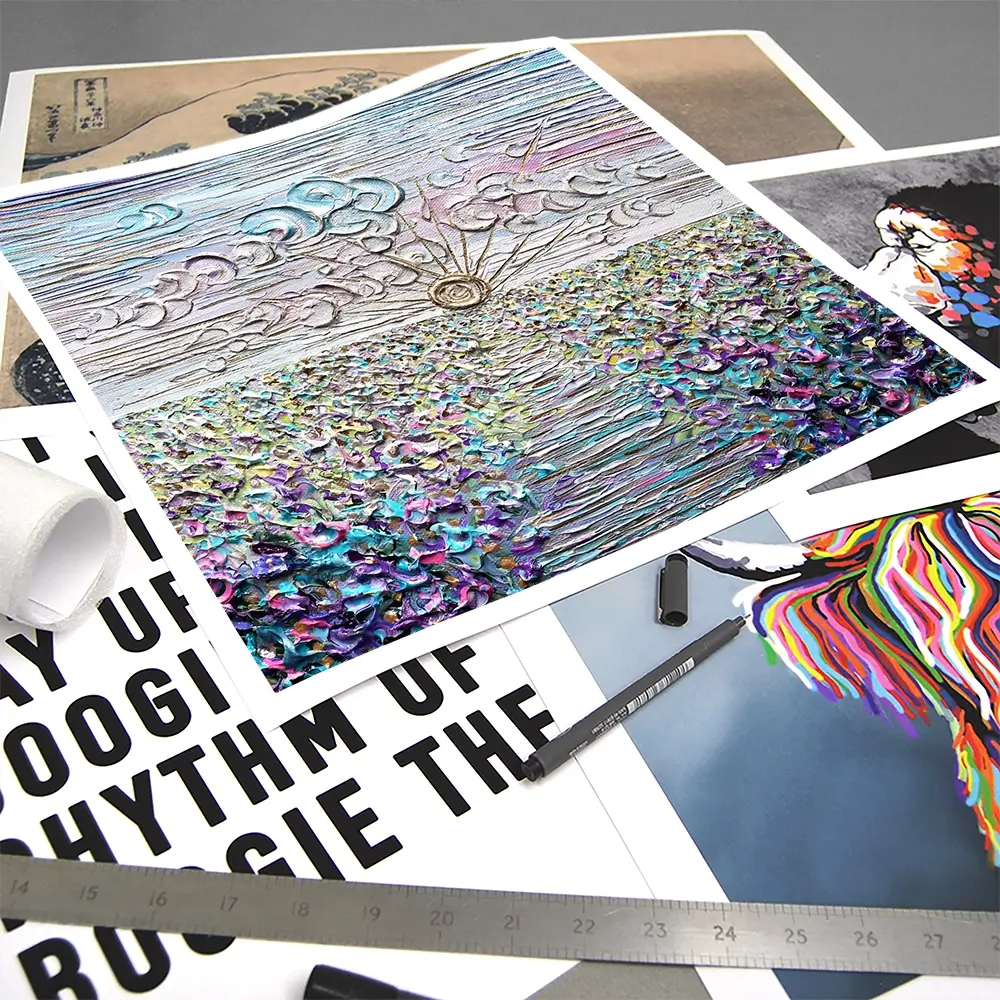 Be The Sunshine Square Art Print Be The Sunshine Square Art Print wall art product Nada Khatib