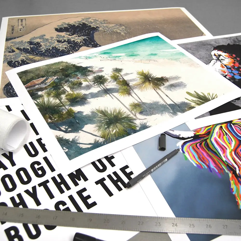 Beach And Palms Art Print Beach And Palms Art Print wall art product Svetlana Aleynikova