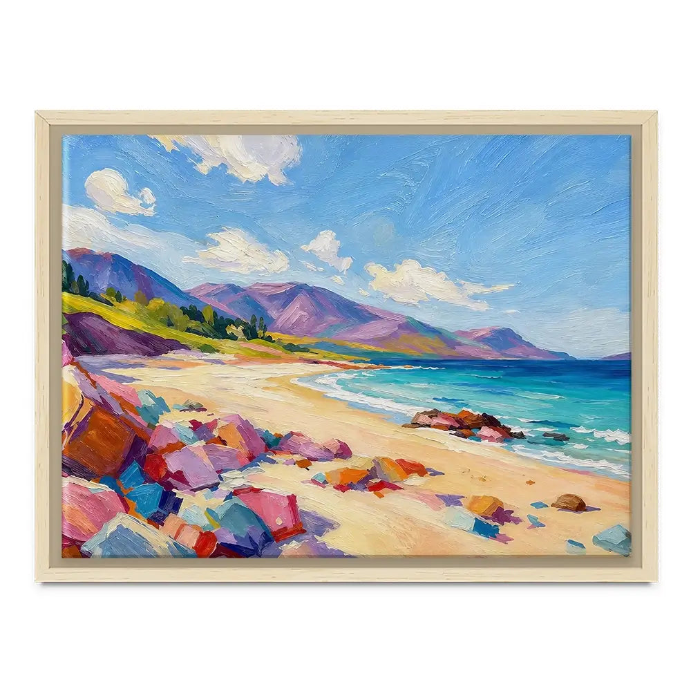 Beach Blocks Canvas Print Beach Blocks Canvas Print wall art product David Alexander Elder