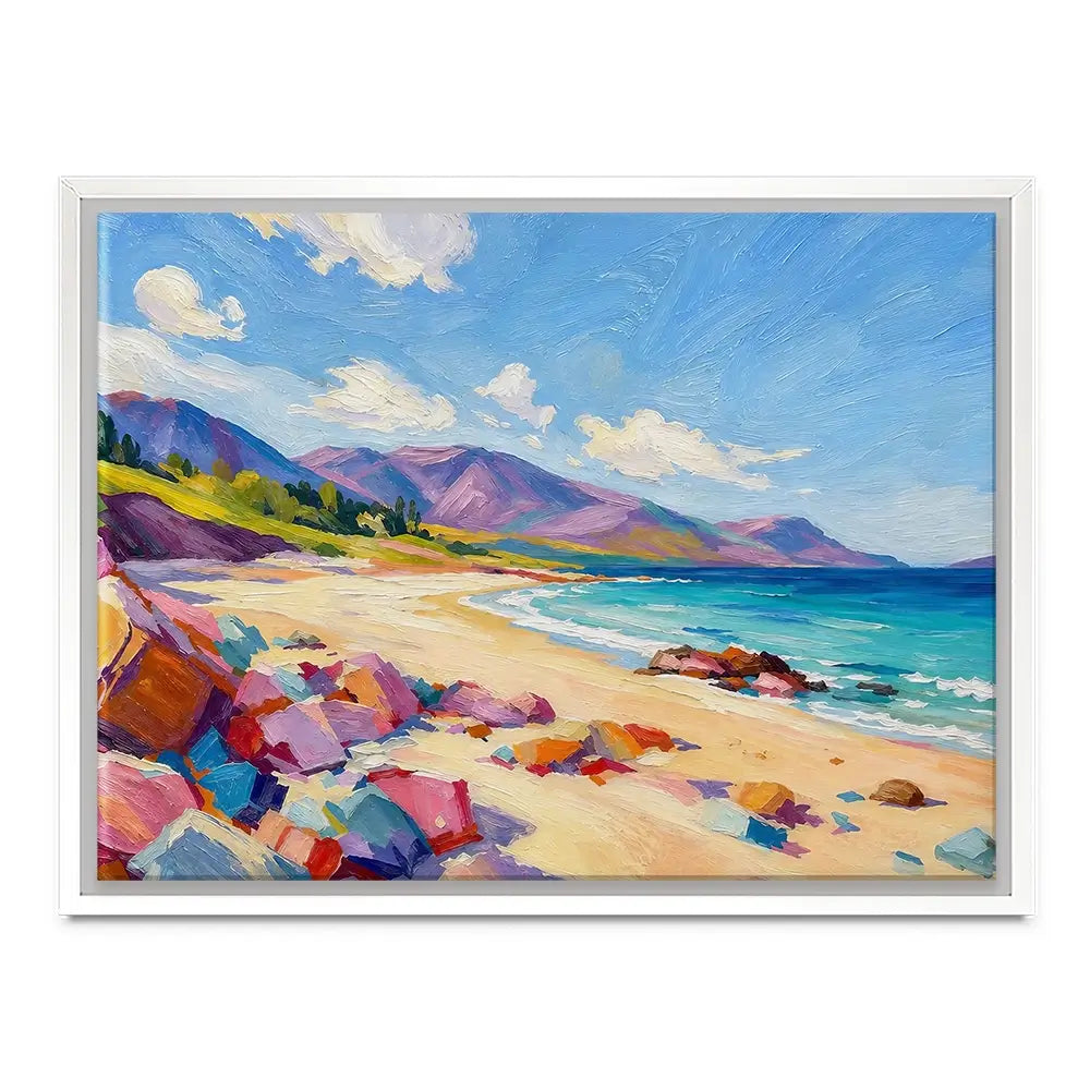 Beach Blocks Canvas Print Beach Blocks Canvas Print wall art product David Alexander Elder