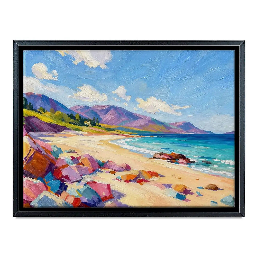 Beach Blocks Canvas Print Beach Blocks Canvas Print wall art product David Alexander Elder