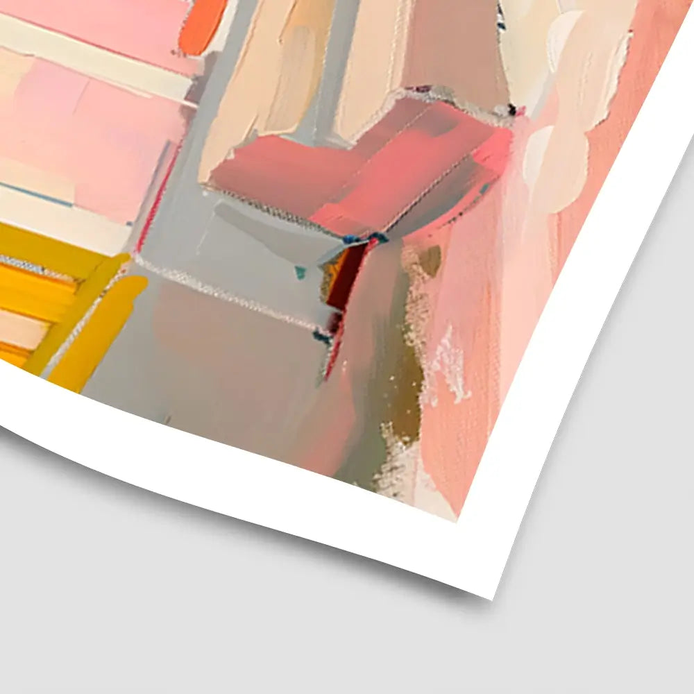 Beach Bungalows Art Print Beach Bungalows Art Print wall art product LSR Design Studio - Independent