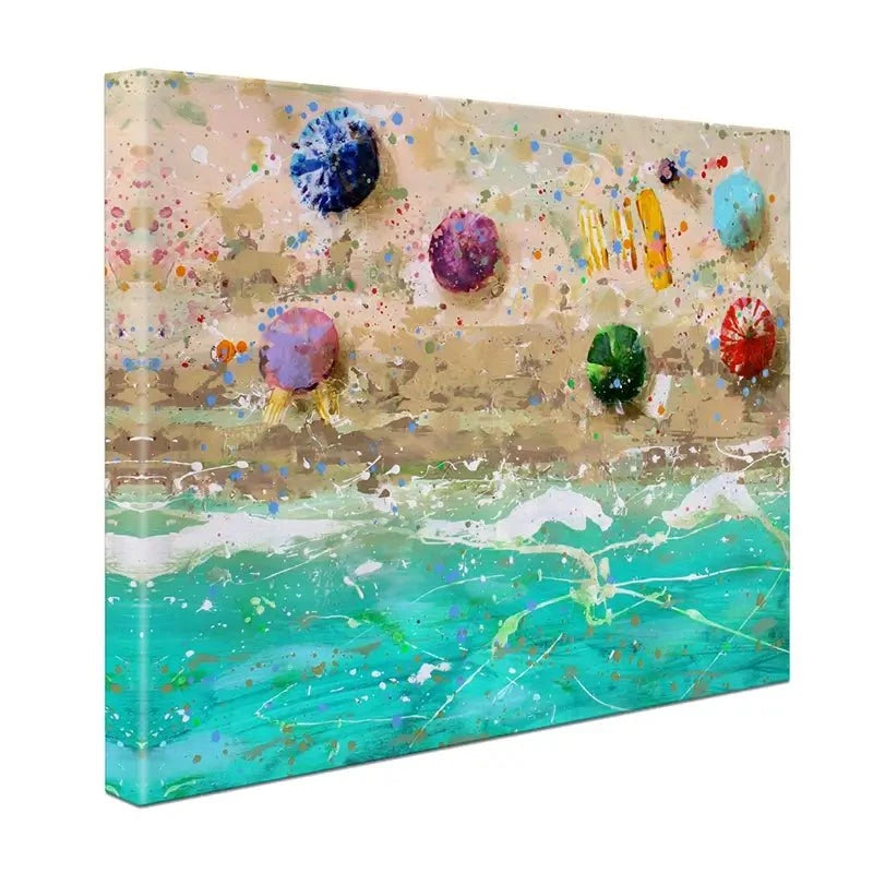 Beach Day Canvas Print Beach Day Canvas Print wall art product Studio Paint-Ing
