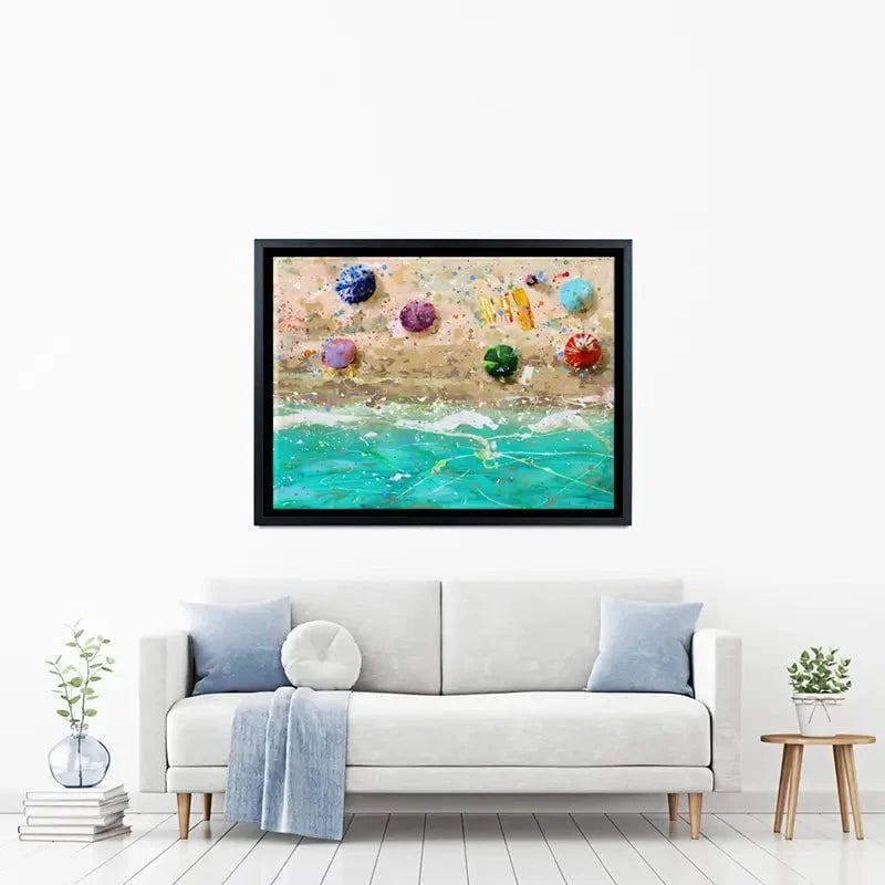 Beach Day Canvas Print Beach Day Canvas Print wall art product Studio Paint-Ing