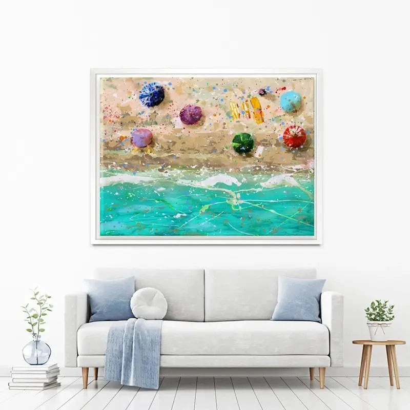 Beach Day Canvas Print Beach Day Canvas Print wall art product Studio Paint-Ing