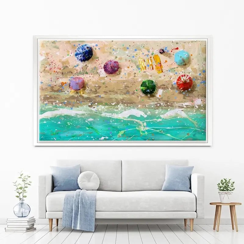 Beach Day Canvas Print Beach Day Canvas Print wall art product Studio Paint-Ing