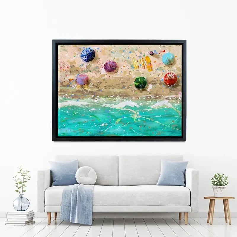 Beach Day Canvas Print Beach Day Canvas Print wall art product Studio Paint-Ing