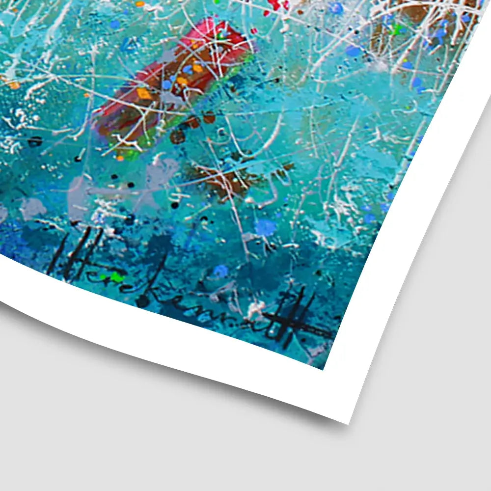 Beach Reflection Art Print Beach Reflection Art Print wall art product Studio Paint-Ing