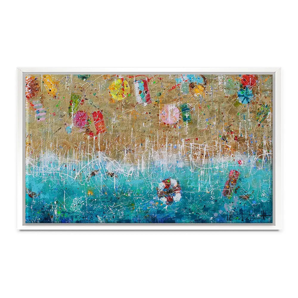Beach Reflection Canvas Print Beach Reflection Canvas Print wall art product Studio Paint-Ing