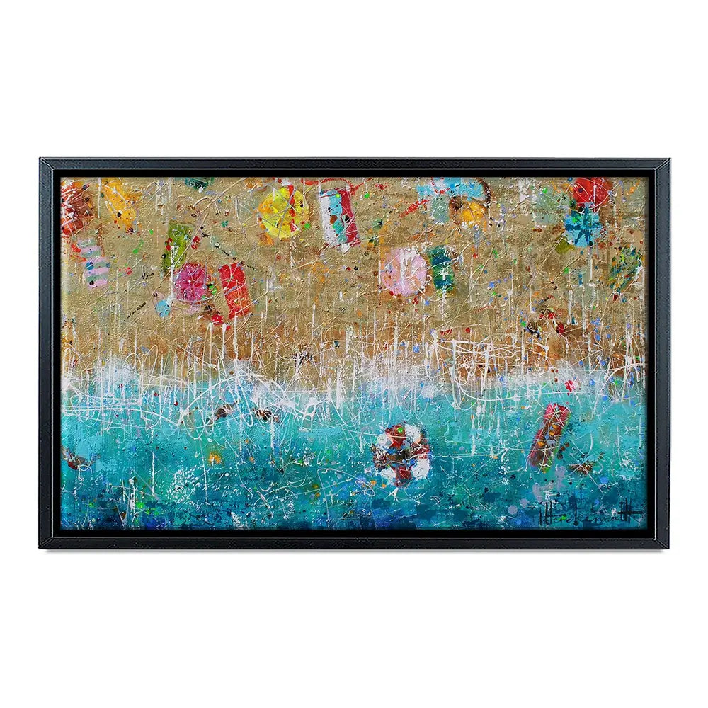 Beach Reflection Canvas Print Beach Reflection Canvas Print wall art product Studio Paint-Ing