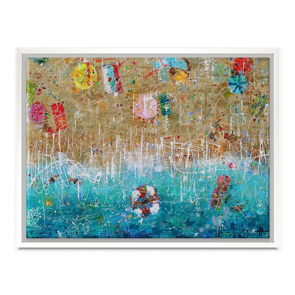 Beach Reflection Canvas Print Beach Reflection Canvas Print wall art product Studio Paint-Ing