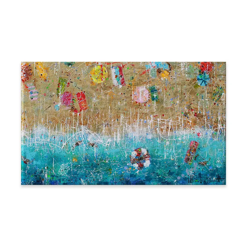 Beach Reflection Canvas Print Beach Reflection Canvas Print wall art product Studio Paint-Ing