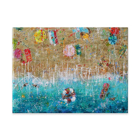 Beach Reflection Canvas Print Beach Reflection Canvas Print wall art product Studio Paint-Ing