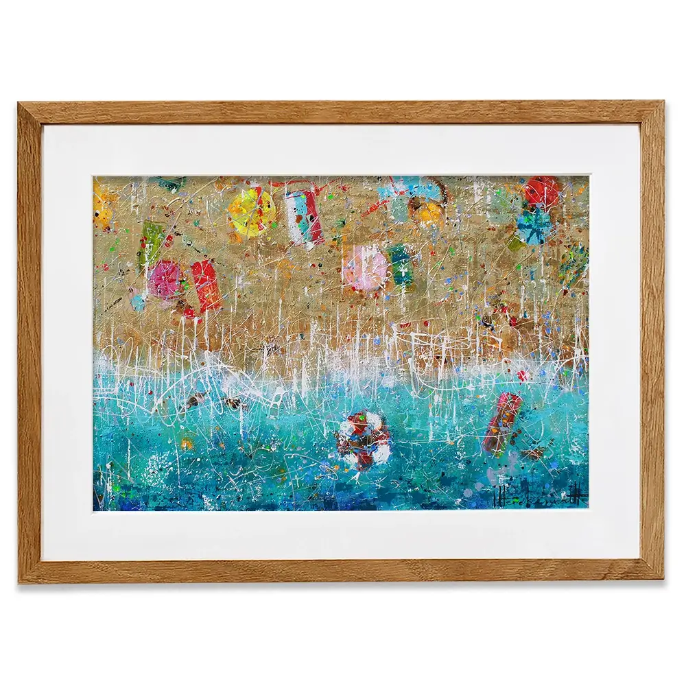 Beach Reflection Framed Art Print Beach Reflection Framed Art Print wall art product Studio Paint-Ing