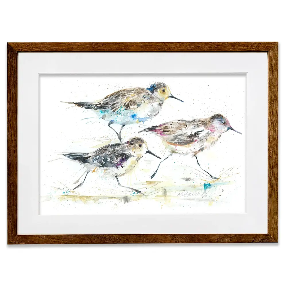 Beach Run Framed Art Print Beach Run Framed Art Print wall art product Nicola Jane Rowles