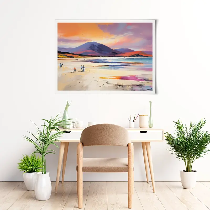 Beach Stroll Art Print Beach Stroll Art Print wall art product David Alexander Elder