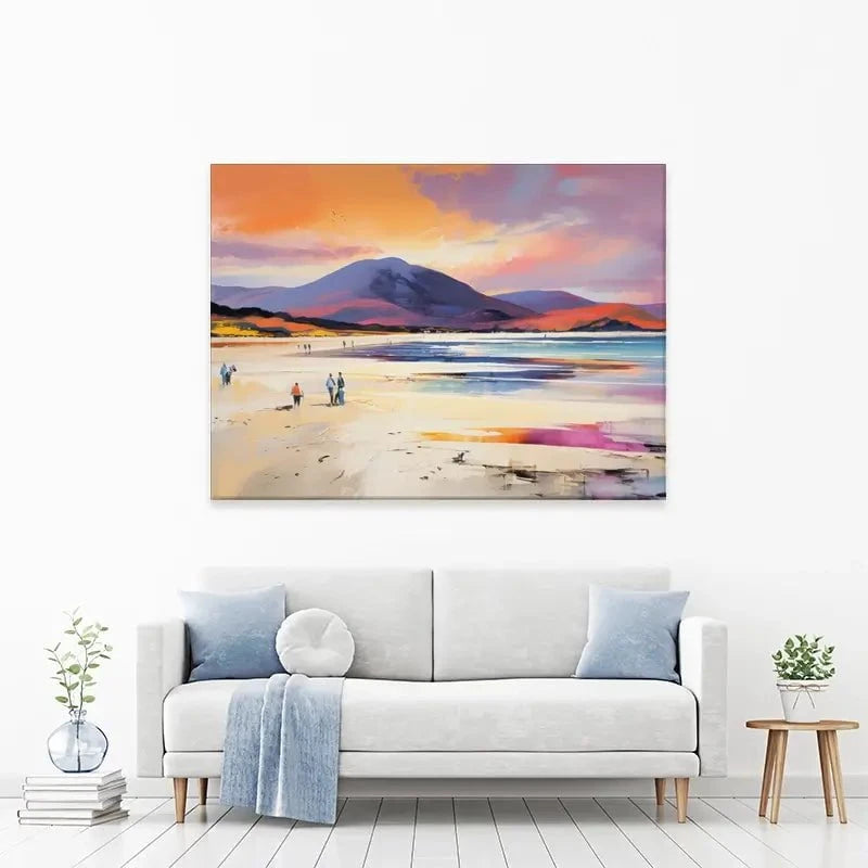 Beach Stroll Canvas Print Beach Stroll Canvas Print wall art product David Alexander Elder