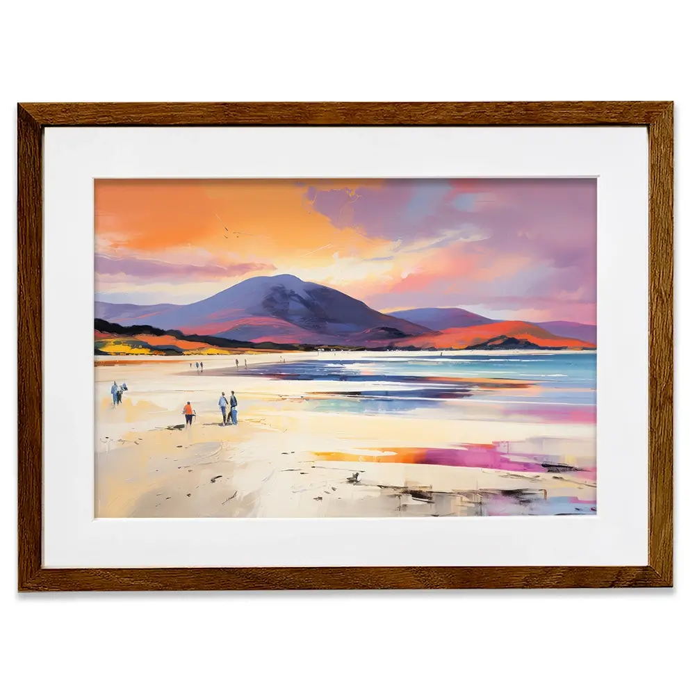 Beach Stroll Framed Art Print Beach Stroll Framed Art Print wall art product David Alexander Elder