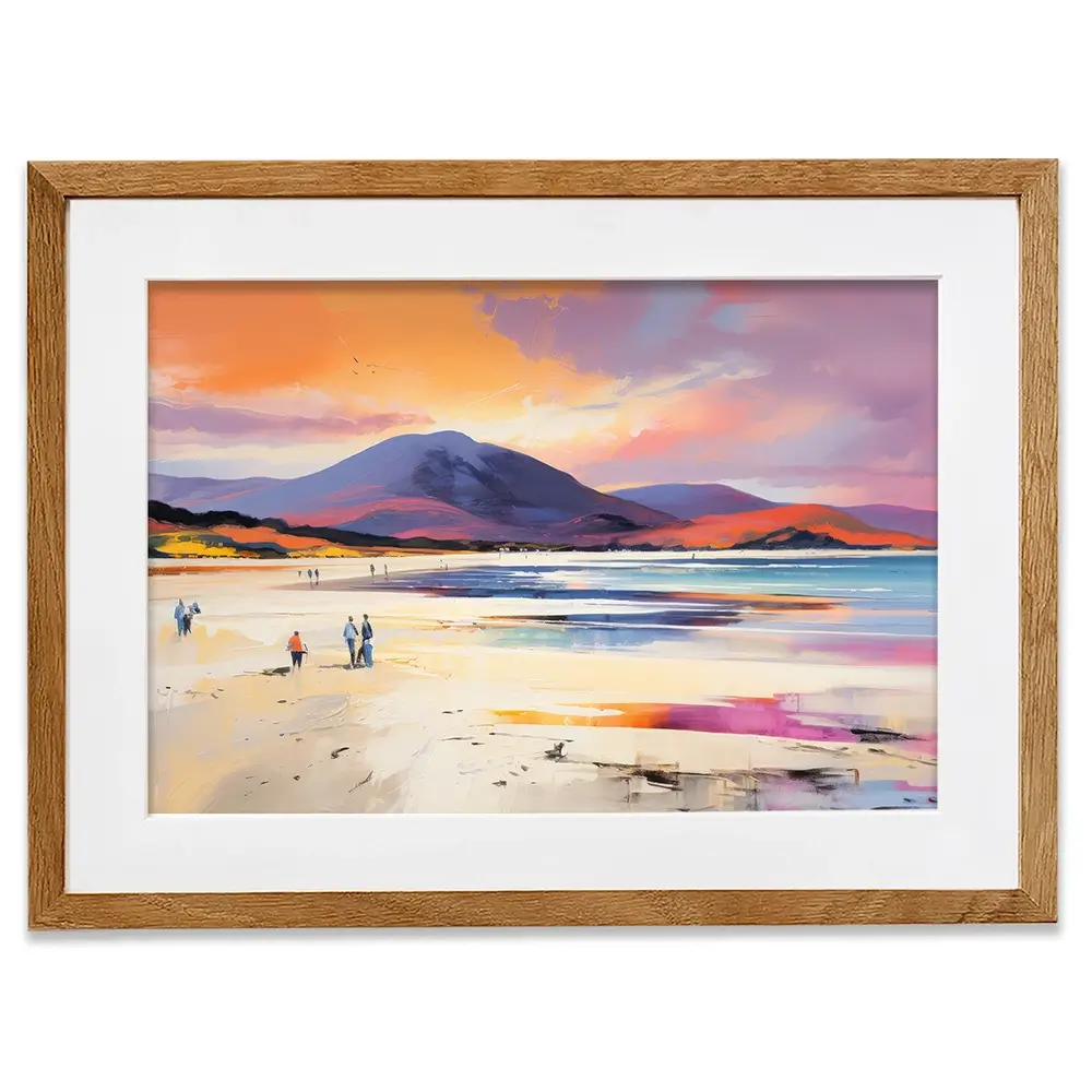Beach Stroll Framed Art Print Beach Stroll Framed Art Print wall art product David Alexander Elder