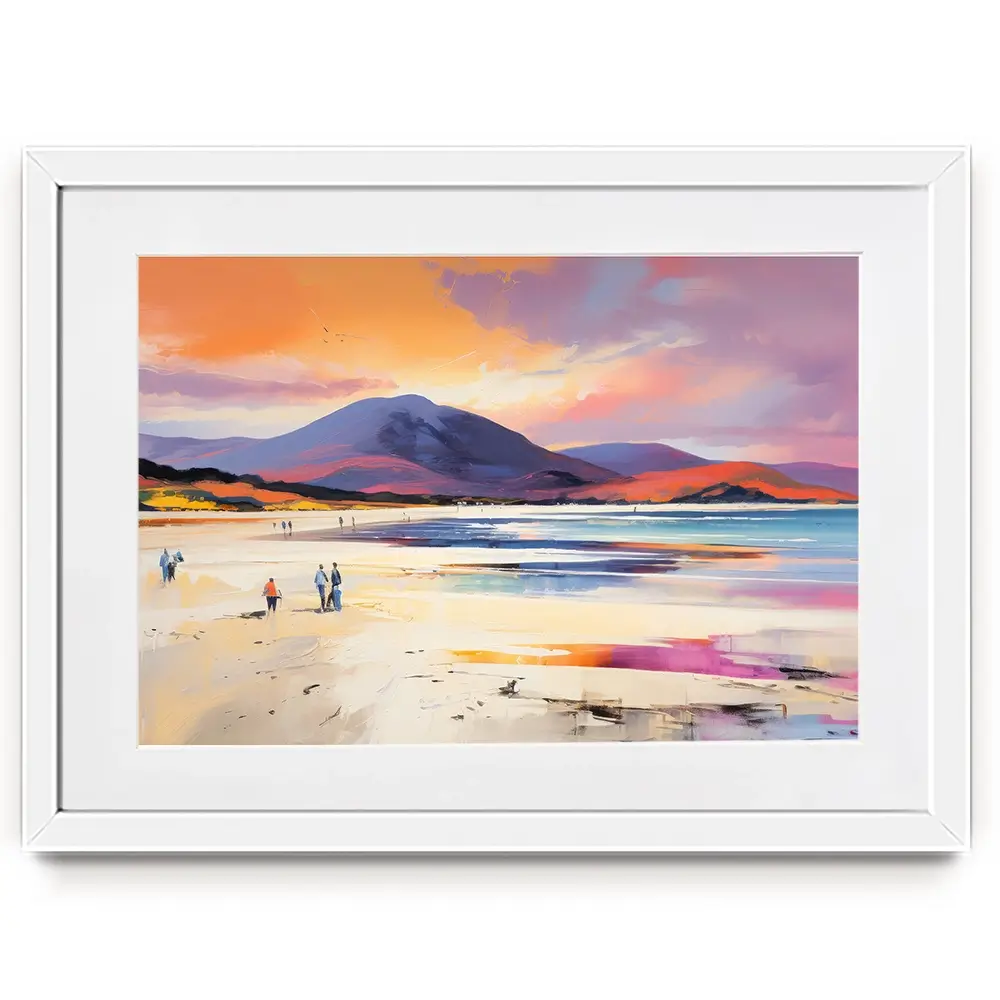 Beach Stroll Framed Art Print Beach Stroll Framed Art Print wall art product David Alexander Elder