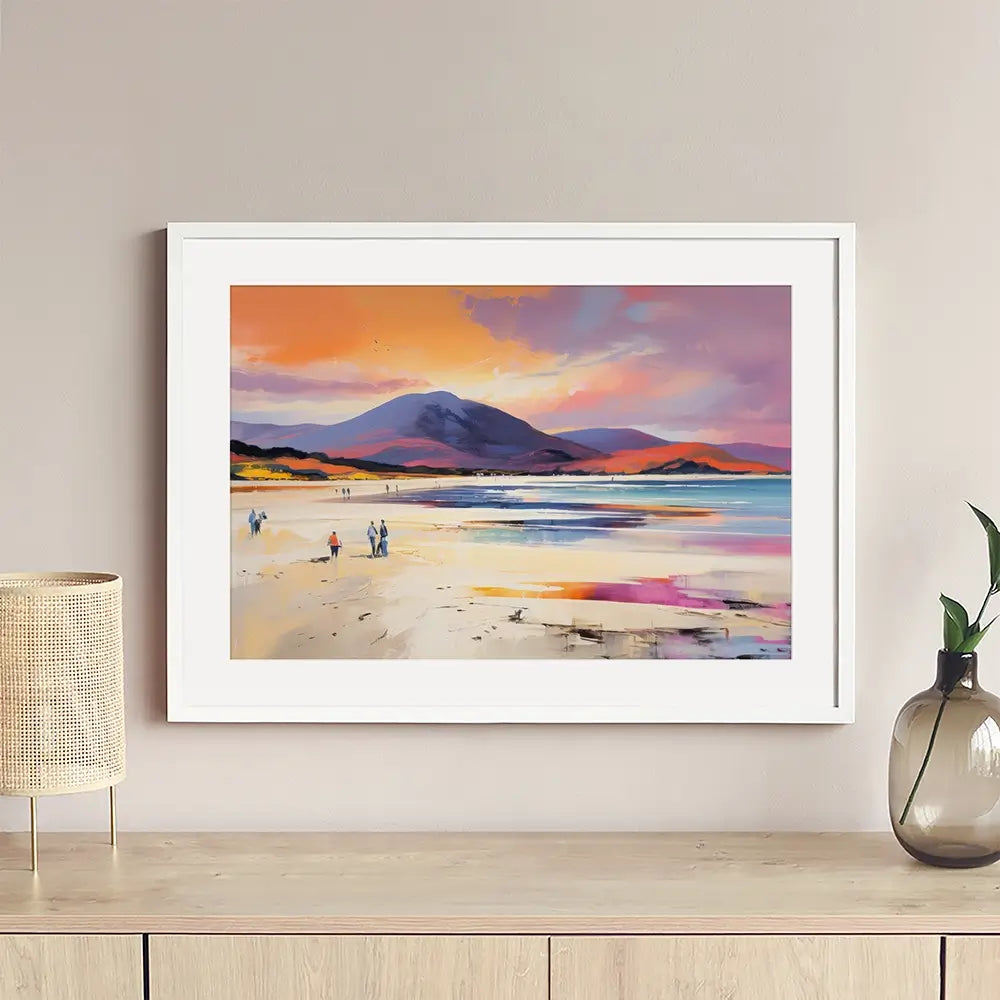 Beach Stroll Framed Art Print Beach Stroll Framed Art Print wall art product David Alexander Elder