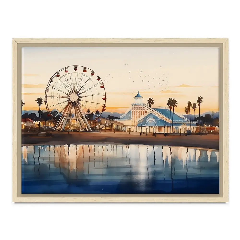 Beach Theme Park Canvas Print Beach Theme Park Canvas Print wall art product Arlington Prints - Independent