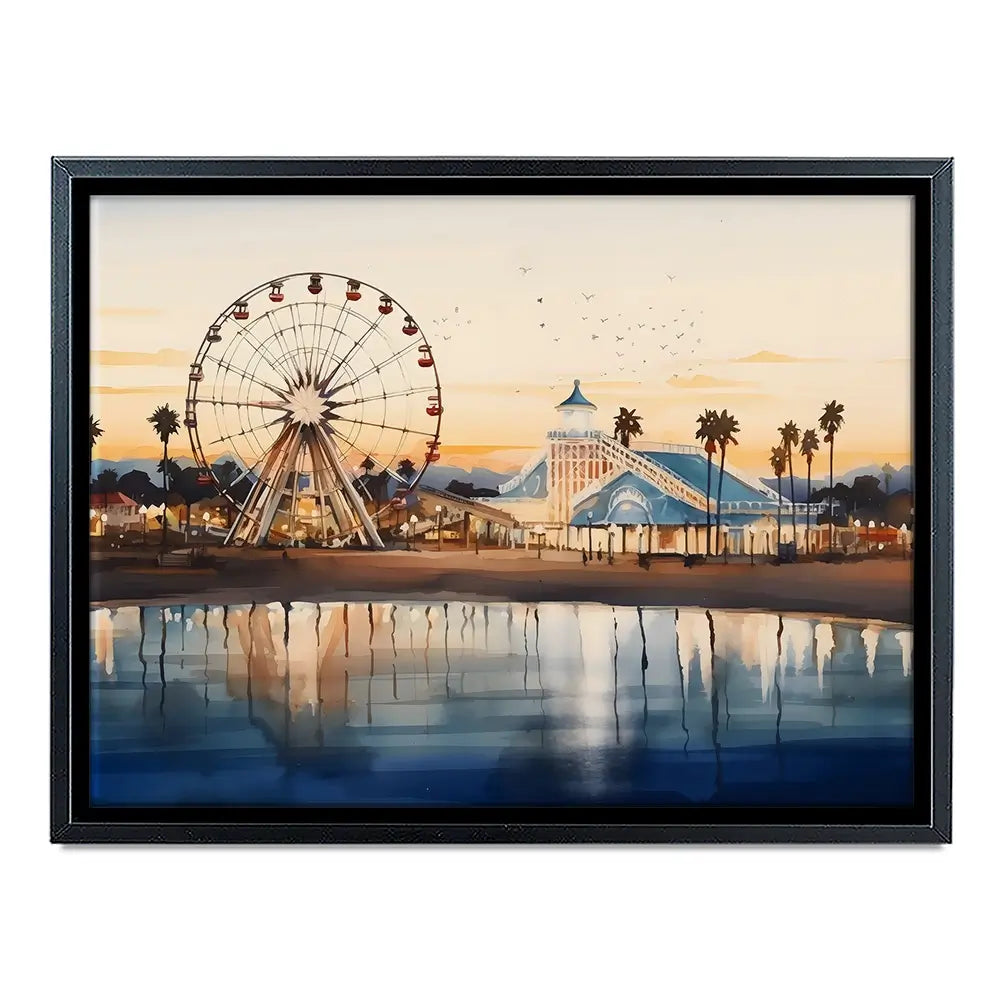 Beach Theme Park Canvas Print Beach Theme Park Canvas Print wall art product Arlington Prints - Independent