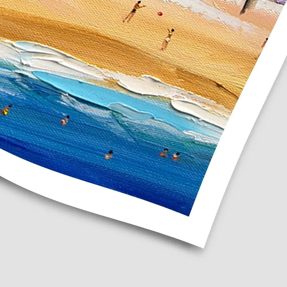 Beach Vibes Art Print Beach Vibes Art Print wall art product Ekaterina Ermilkina