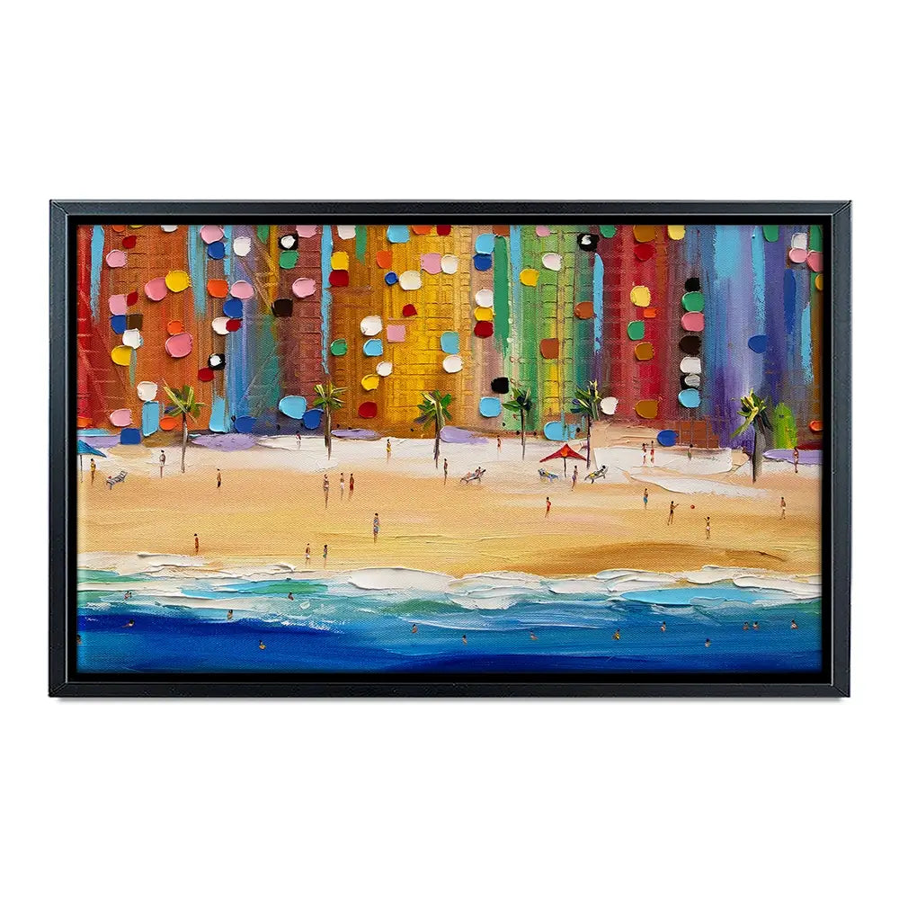 Beach Vibes Oversized Canvas Print Beach Vibes Oversized Canvas Print wall art product Ekaterina Ermilkina