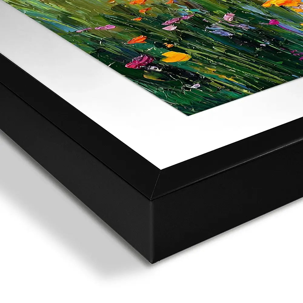 Beachy Blossoms Square Framed Art Print Beachy Blossoms Square Framed Art Print wall art product David Alexander Elder