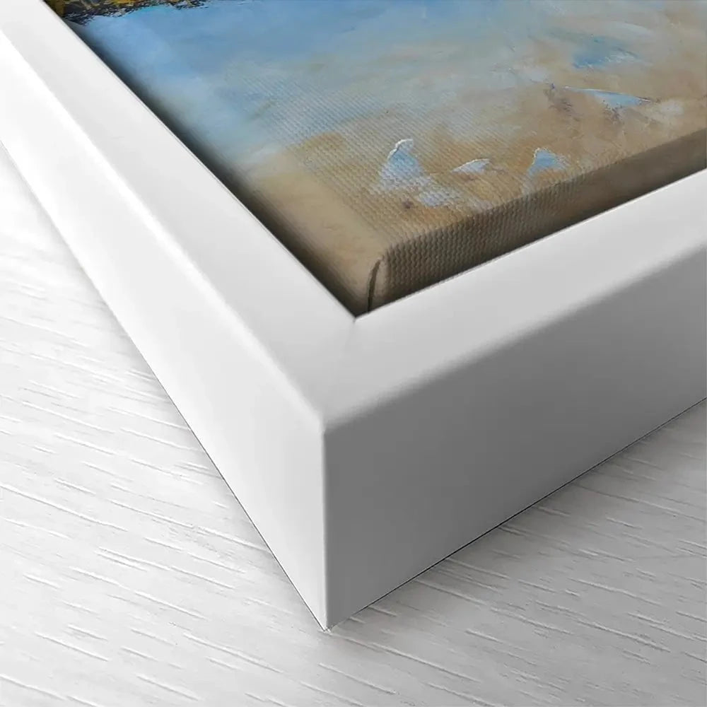Beachy Square Canvas Print Beachy Square Canvas Print wall art product Laure Bury