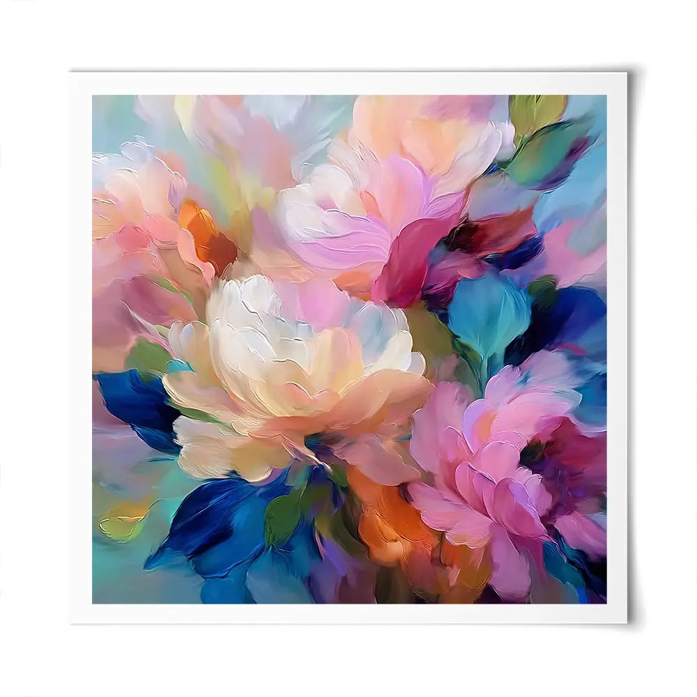 Beaming Bouquet Square Art Print Beaming Bouquet Square Art Print wall art product David Alexander Elder