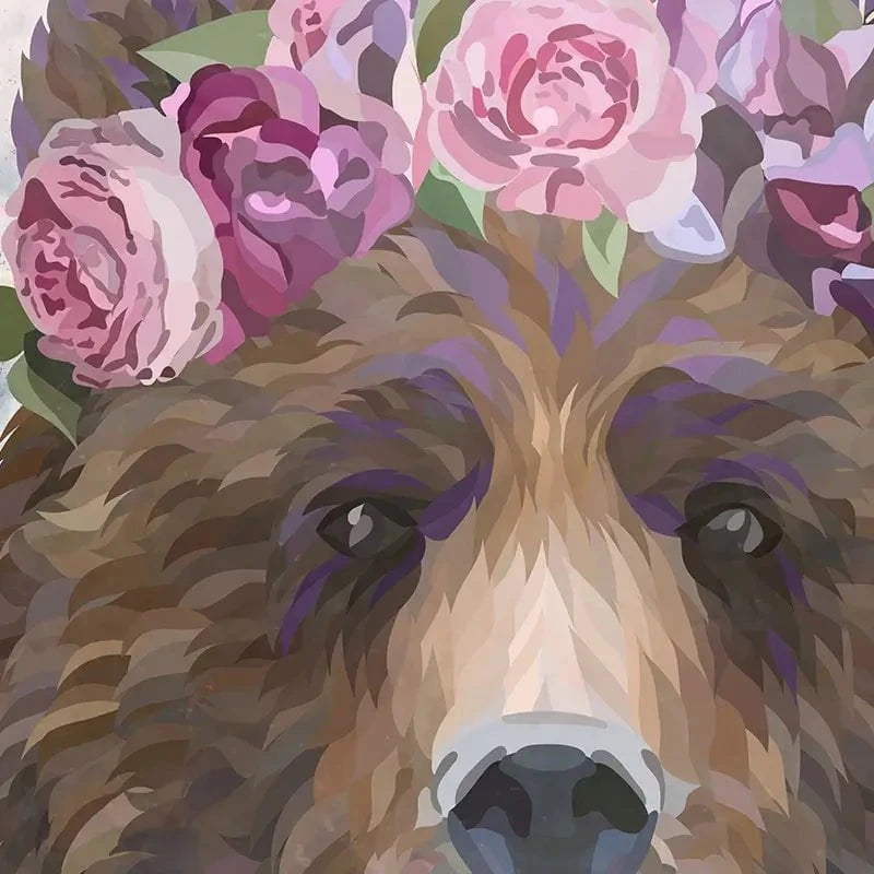 Bear Haze Art Print Bear Haze Art Print wall art product Sarah Manovski