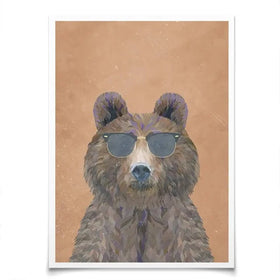 Beary Nice To Meet You Art Print Beary Nice To Meet You Art Print wall art product Sarah Manovski