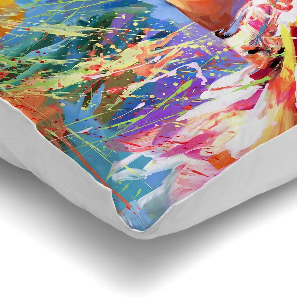 Beautiful African Woman Cushion Beautiful African Woman Cushion wall art product Leon Devenice