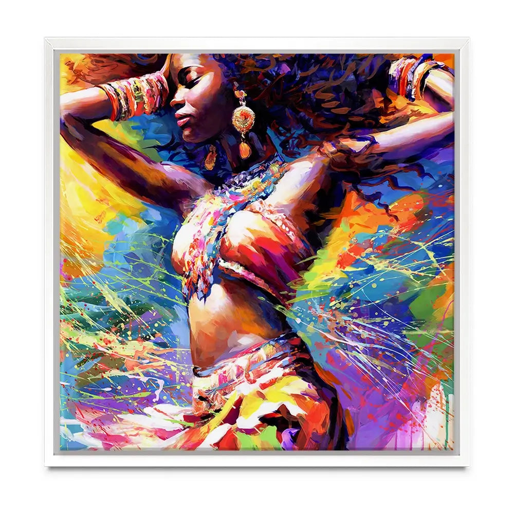 Beautiful African Woman Oversized Canvas Print Beautiful African Woman Oversized Canvas Print wall art product Art Print Shop