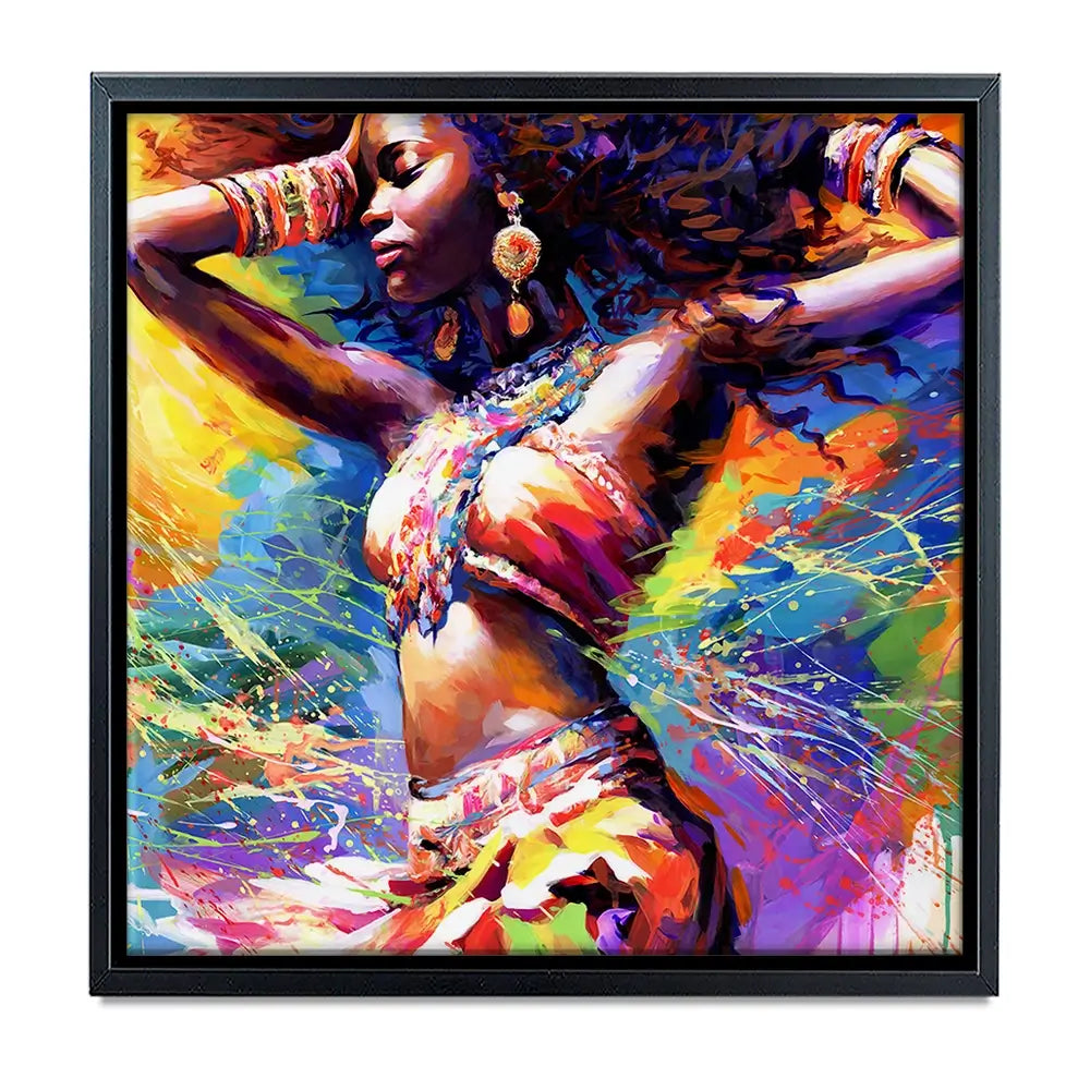 Beautiful African Woman Oversized Canvas Print Beautiful African Woman Oversized Canvas Print wall art product Art Print Shop