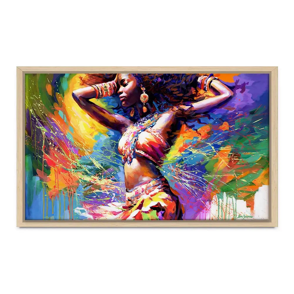 Beautiful African Woman Oversized Canvas Print Beautiful African Woman Oversized Canvas Print wall art product Art Print Shop