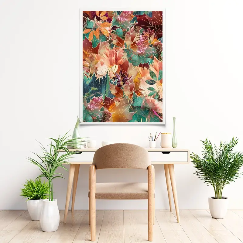 Beautiful Autumn Leaves Art Print Beautiful Autumn Leaves Art Print wall art product Sarah Manovski