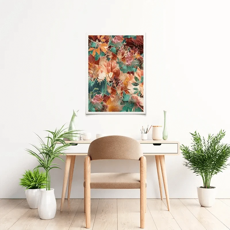 Beautiful Autumn Leaves Art Print Beautiful Autumn Leaves Art Print wall art product Sarah Manovski