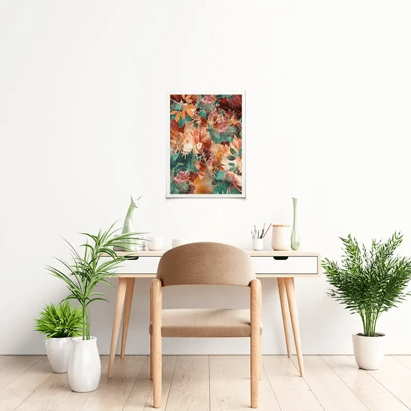 Beautiful Autumn Leaves Art Print Beautiful Autumn Leaves Art Print wall art product Sarah Manovski